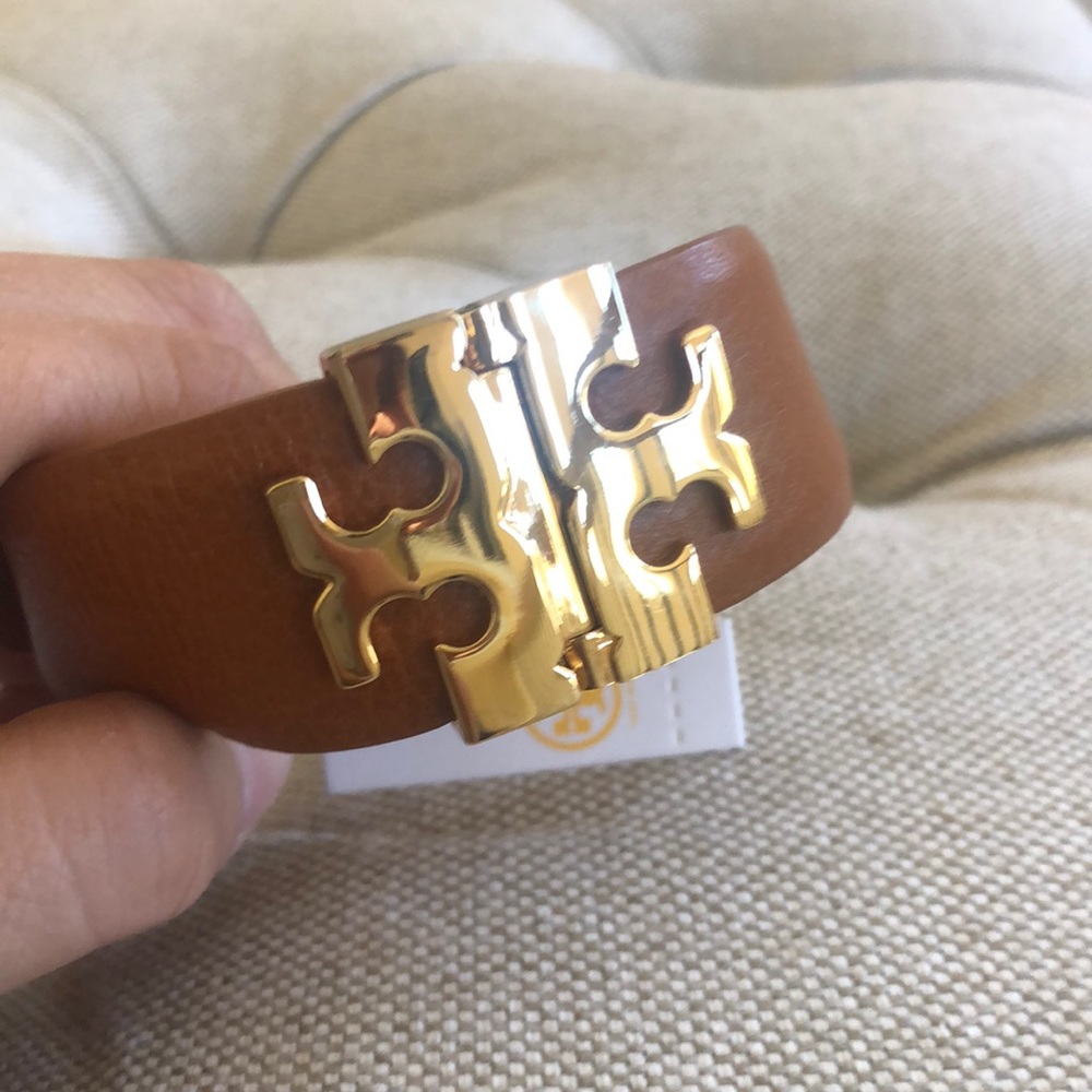 Tory Burch leather bracelet